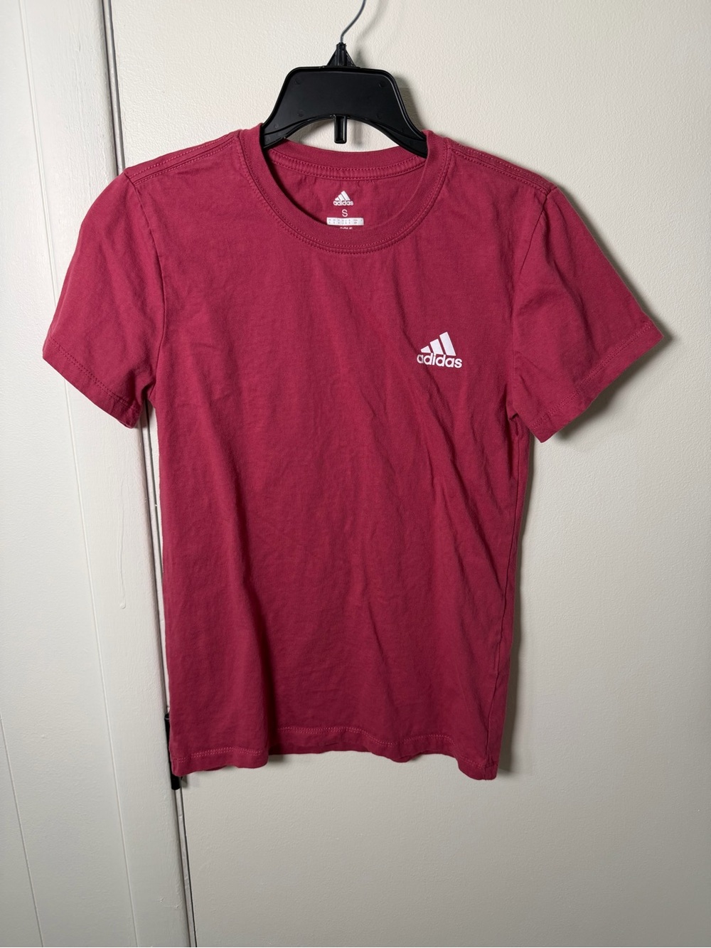 adidas Women’s Golf T‑Shirt | Deep Berry | Size Small | 100% Cotton